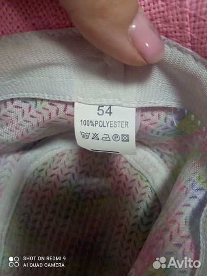 Панама для девочки 54