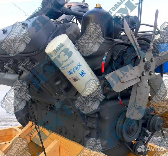 Двигатель ямз 236Д3 V6 хтз Т-150 180 л.с. (03/54)