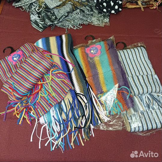 Шарфы, палантины