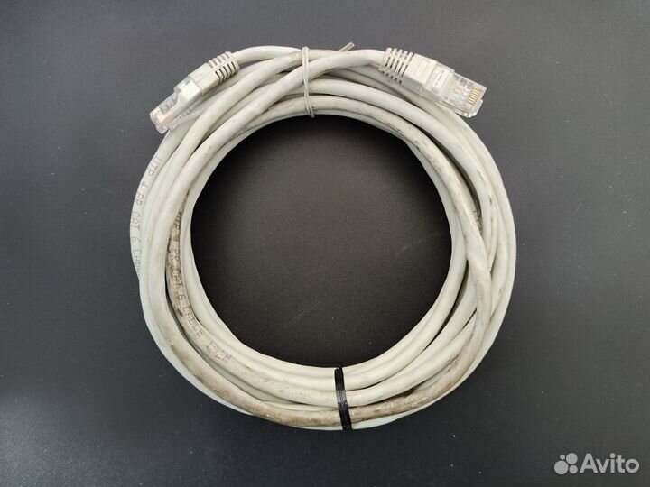 Патч корд Ethernet RJ45 кабель 4м, 5м