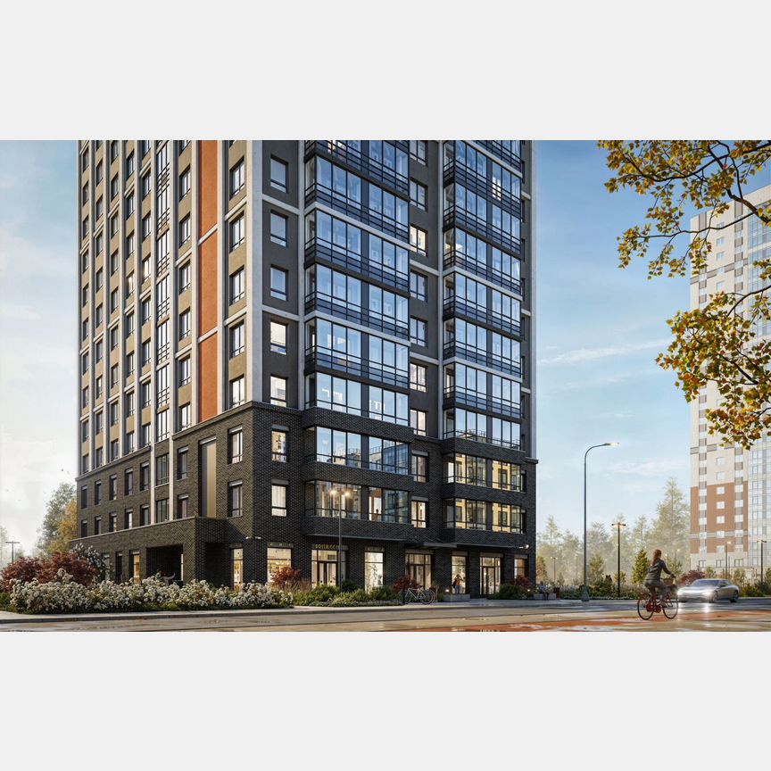 Квартира-студия, 29,5 м², 14/25 эт.