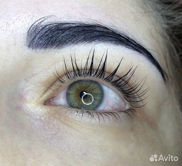 Наращивание/ламинирование ресниц 63 Кс Новый город