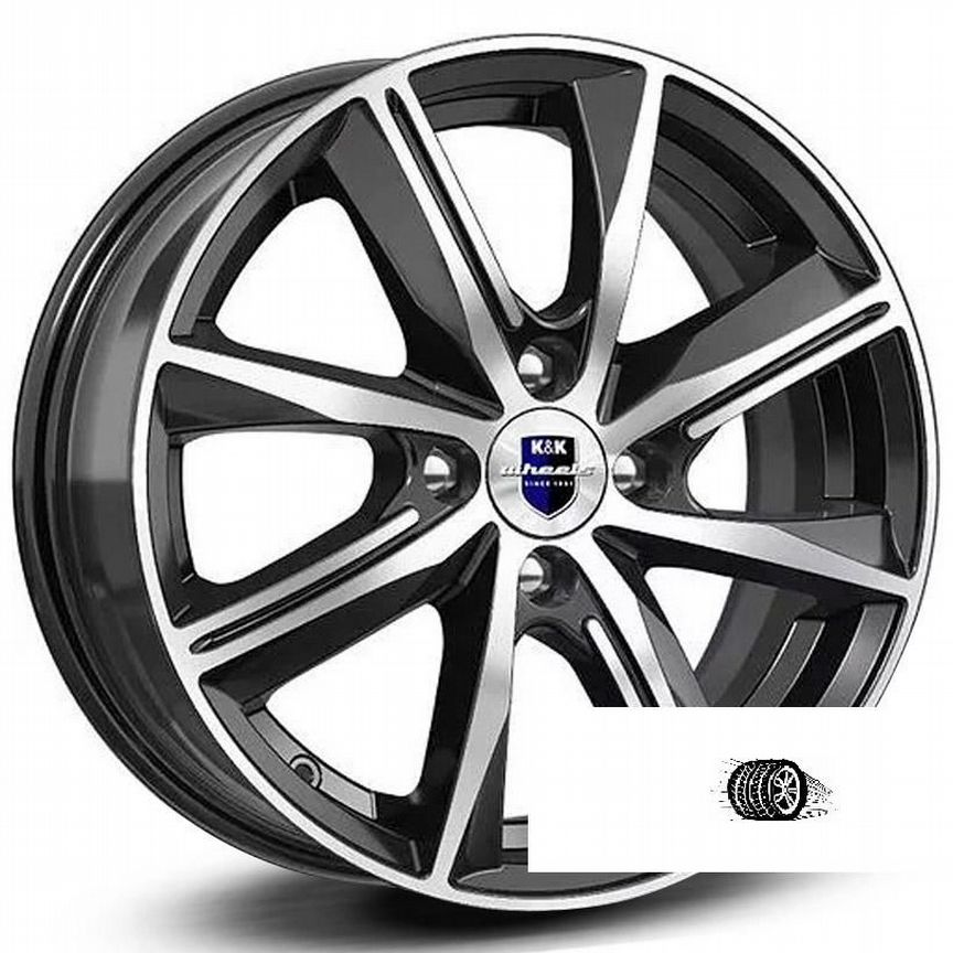 Литые диски K&K 7×R17 5×114.3