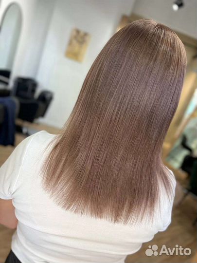 Модель на окрашивание один тон