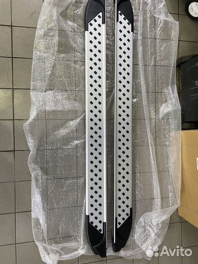 Пороги боковые Santa FE 20- / R8650S1500