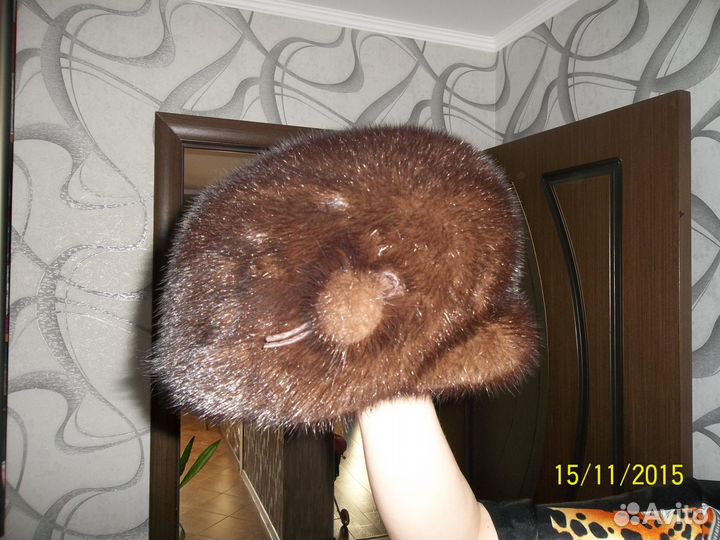Шапка норковая