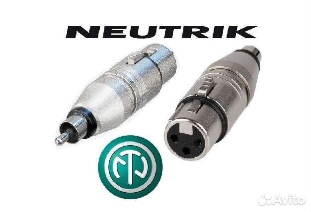 Переходник Neutrik XLR (мама) - RCA (папа)