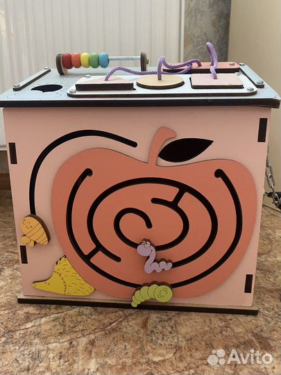 Бизиборд домик со светом