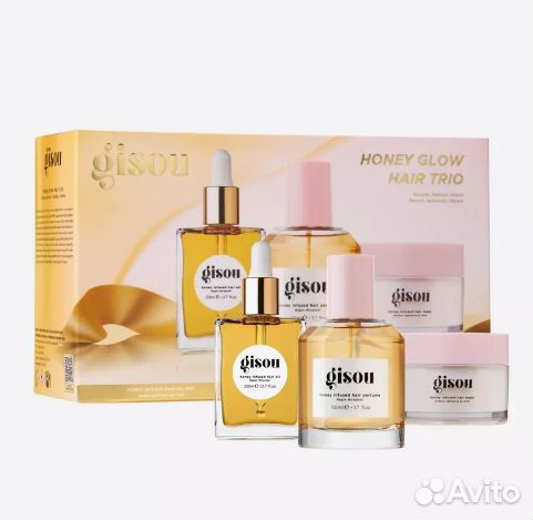 Набор Gisou Honey Glow Hair Trio в наличии