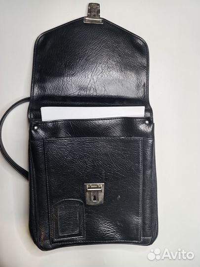 Винтажная сумка мужская через плечо