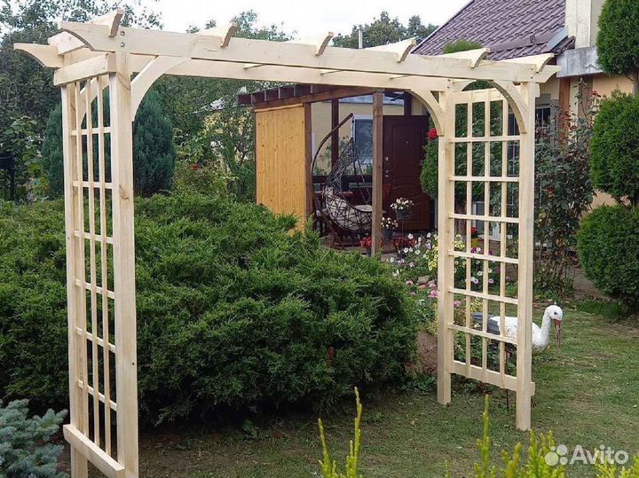 Пергола, арка садовая