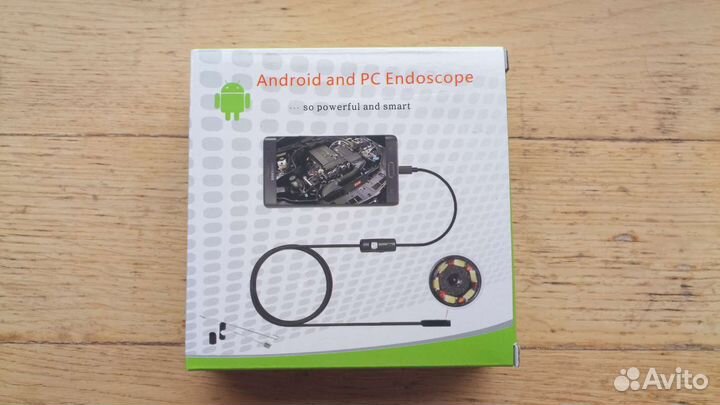 Водонепроницаемый эндоскоп-камера (новый)