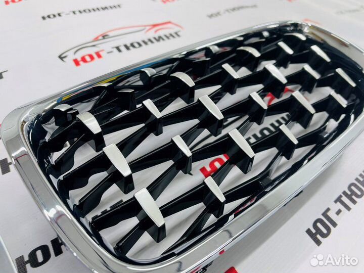 Ноздри BMW 3 F30 Даймонд хромированные Bmw