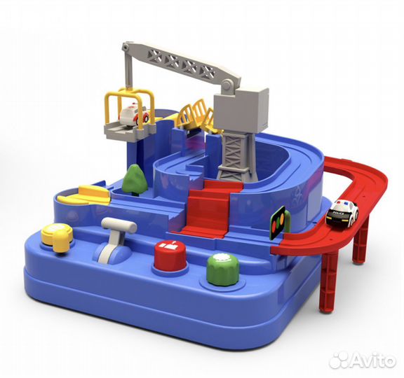 Трек с 2 мя машинками