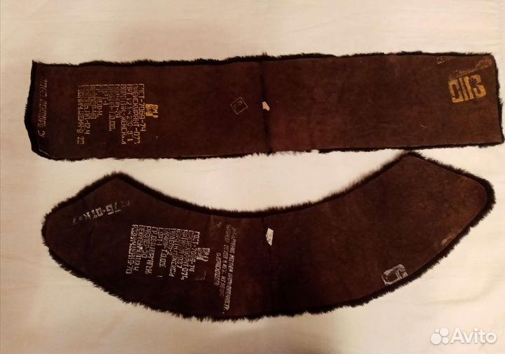 Меховой воротник овчина