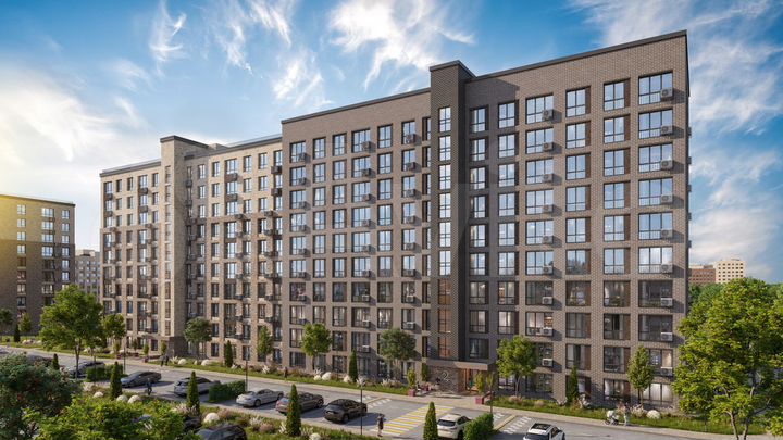 2-к. квартира, 59,7 м², 8/10 эт.