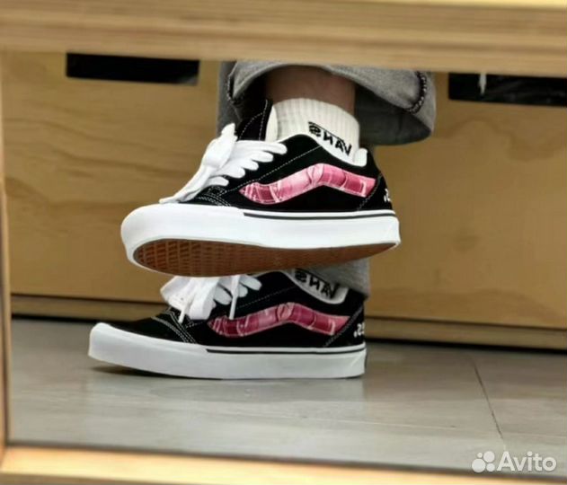 Vans Knu Skool Peaches Black Pink