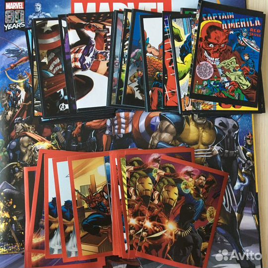 Наклейки marvel, леди баг и супер кот