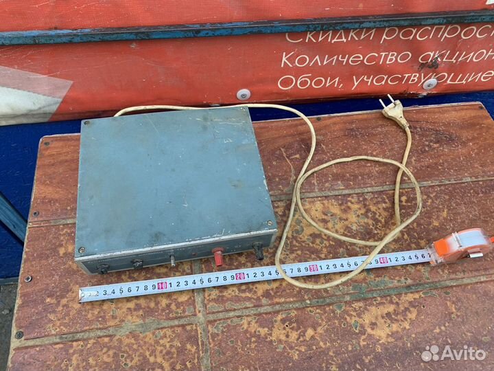 Стабилизированный выпрямитель тока Tес 12-3 нт Бол