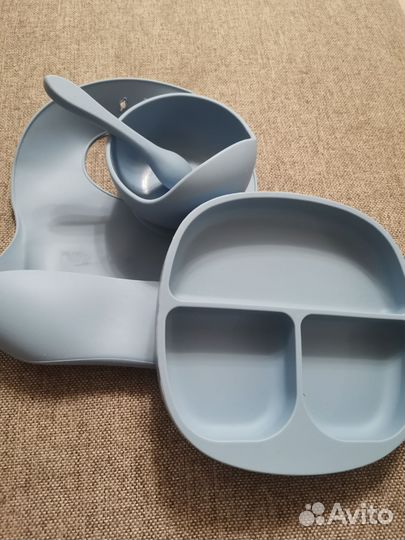 Посуда детская силиконовая