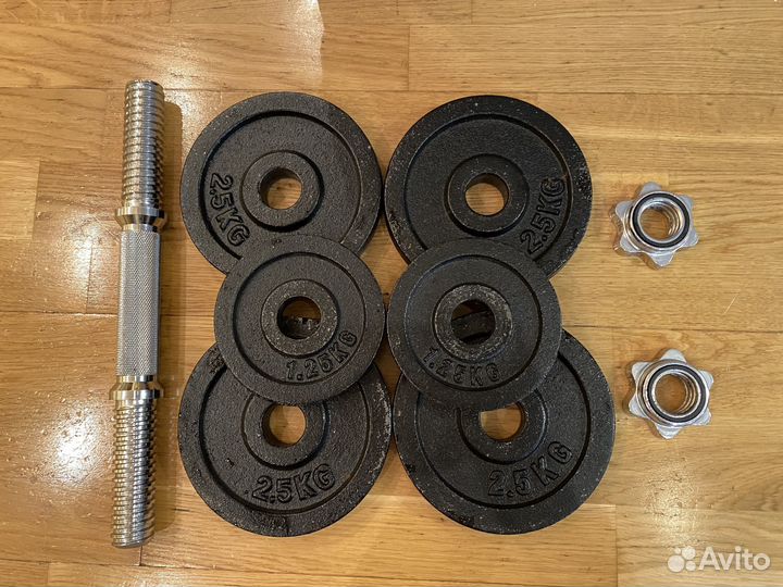 Гантель разборная 12,5кг
