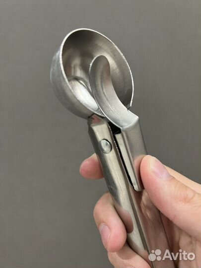 Ложка для мороженого с выталкивателем 4,5см