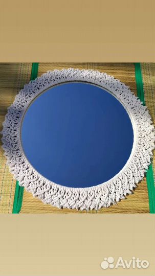 Зеркало макраме