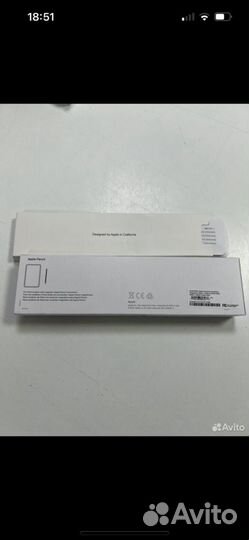 Стилус apple pencil 2