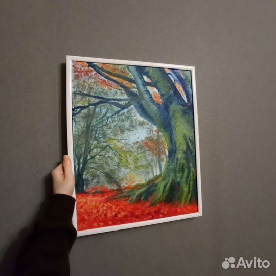 Картина маслом на холсте пейзаж