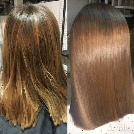 Биовыпрямление волос Atanelle