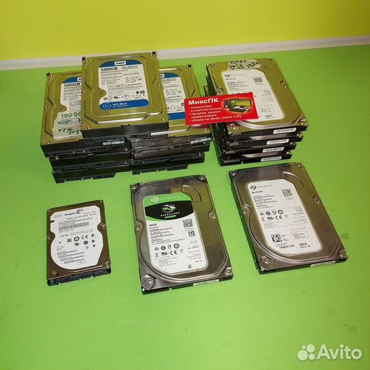 Hdd 500Gb, SATA III, модели на фото