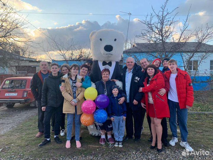 Белый мишка Темрюк