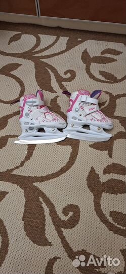 Коньки детские раздвижные р 27 30
