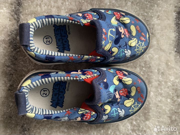 Кеды Mickey mouse 23 размер