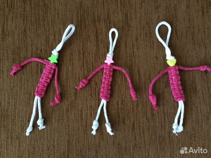 Брелочки макраме