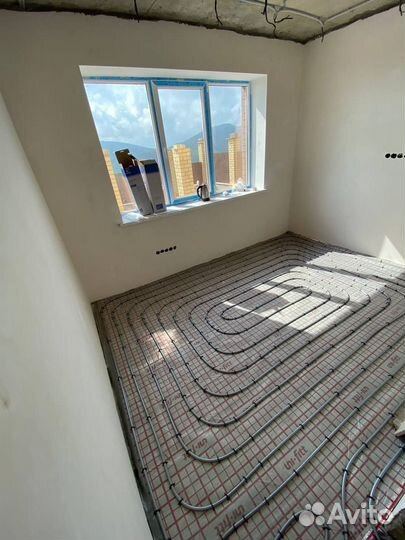 Монтаж отопления под ключ, теплые полы котельные