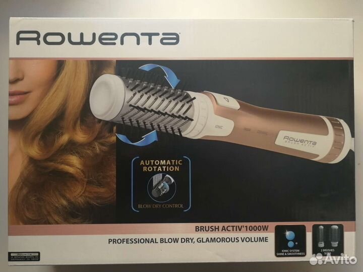 Фен щетка rowenta brush activ