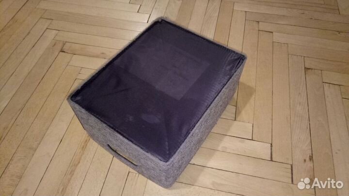 Корзина икеа бесто и набор коробок скубб