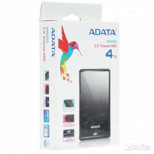 Внешний жесткий диск HDD adata 4 тб