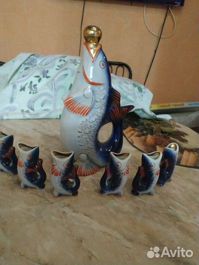 Набор посуды рыбки