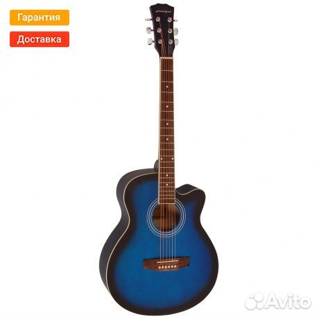 Гитара акустическая Elitaro E4020 BLS синий