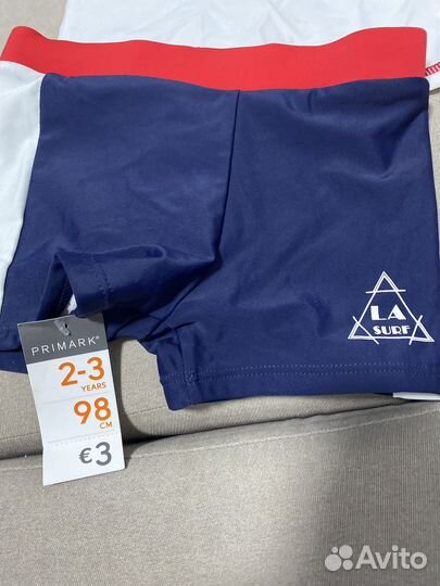Купальные костюмы 2-3 года UPF фильтр