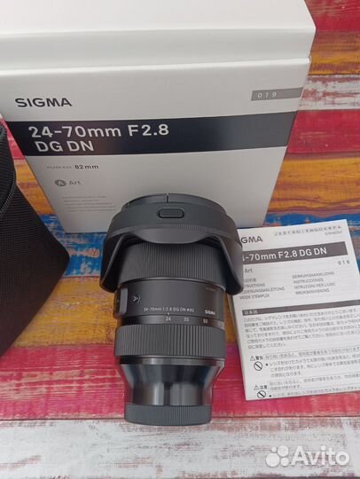 Sigma 24-70mm f/2.8 dg dn sony e fe