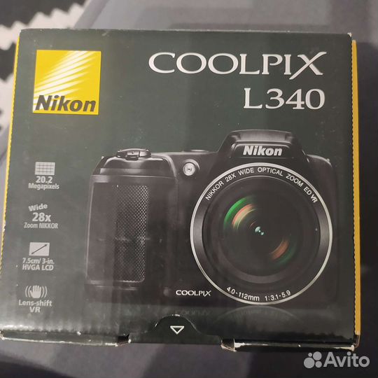 Новый Nikon Coolpix L340