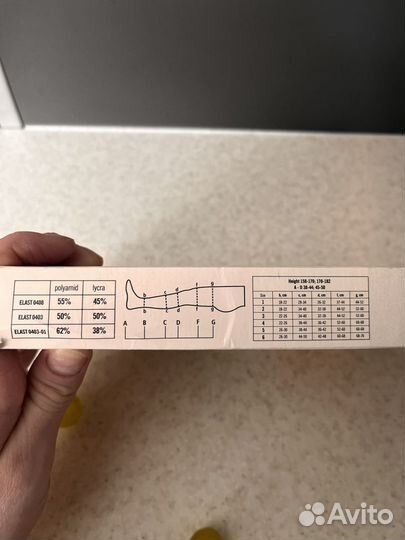 Компрессионные чулки 1 класс для родов