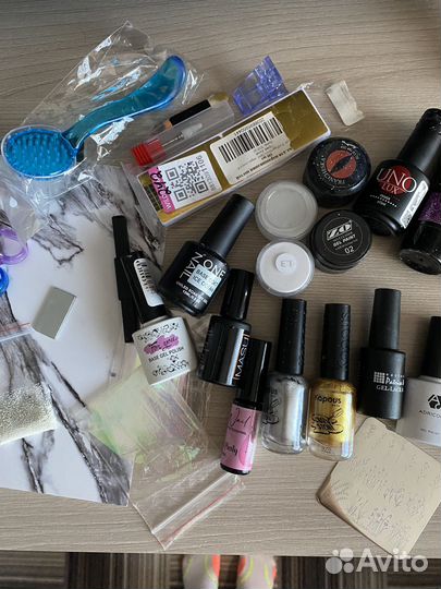 Гель лаки для ногтей набор для маникюра