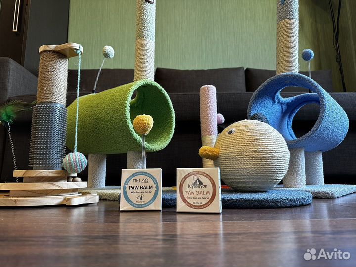 Когтеточка домик для котят