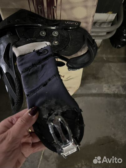 Сноуборд с креплением