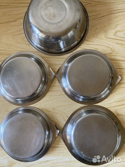 Тарелки и блюдо железные СССР