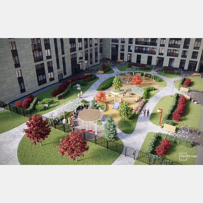 Квартира-студия, 24,3 м², 6/12 эт.